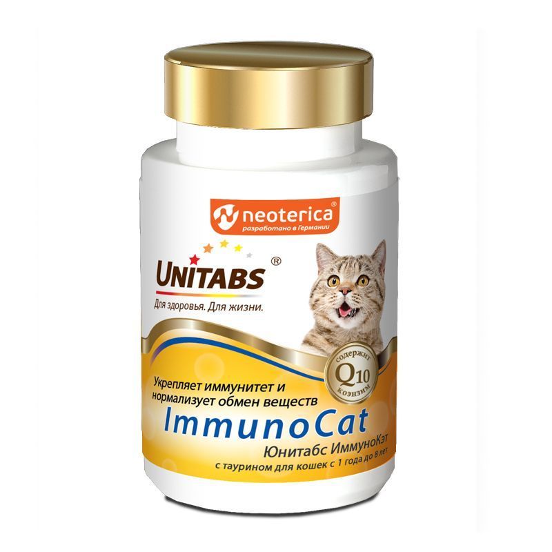 Юнитабс ImmunoCat Complex д/кошек 120 таб.