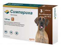 Симпарика 120 мг д/собак 40-60 кг