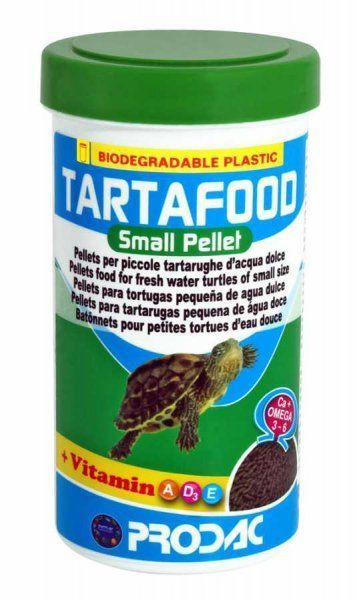Корм для пресноводных черепах PRODAC Tartafood Small Pellet мелкие гранулы 100 мл./35 гр.