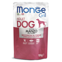 Корм для собак Monge Монже влажный говядина 100 гр. пауч