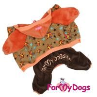 Костюм ForMyDogs велюровый  10