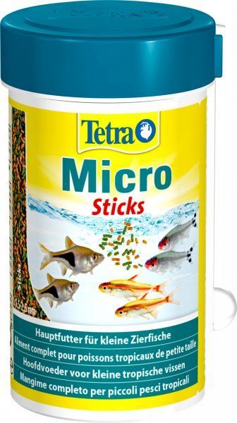 TetraMicro Sticks 100 мл. корм д/рыб микро чипсы