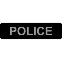 Сменная надпись большая   для шлейки Police  3-4 размера
