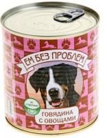 Ем без проблем д/собак консервы (говядина/овощи) 750 гр