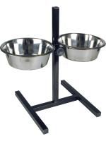 Подставка Зооник с мисками 2*0,9л