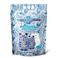 Наполнитель для кошачьего туалета Кошки-матрешки силикагелевый (2)