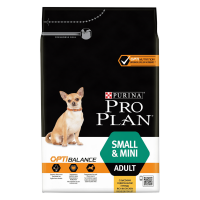 Корм для собак Pro Plan Small & Mini Adult Про План для мелких и карликовых пород курица, рис 3 кг. сух.