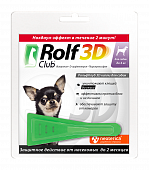 РОЛЬФ КЛУБ 3D капли д/с до 4 кг. (1 пипетка)