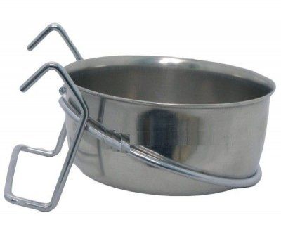 Миска металлическая JK с держателем 0,56л 