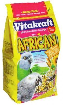 Корм д/сред.попугаев Vitakraft Afrikan 750гр