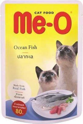 Ме-О д/к океаническая рыба в желе пауч 80 гр.