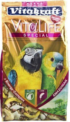 Корм д/круп.попугаев Vitakraft Vita Life Amazonians 650гр
