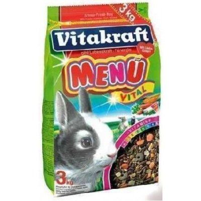 Vitakraft MENU VITAL 3кг д/кроликов корм основной 