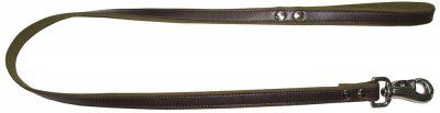 Поводок НРР кожа+брезент 1,3м