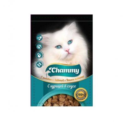 Chammy д/к 85 гр. курица в соусе