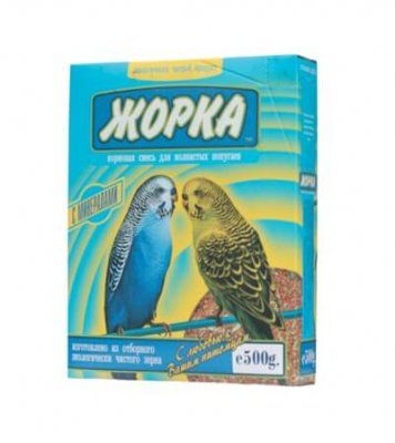 ЖОРКА 500гр д/волнистых попугаев МИНЕРАЛЫ