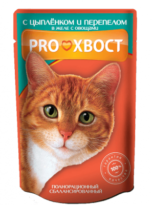 Прохвост д/к 100гр цыпленок/перепел