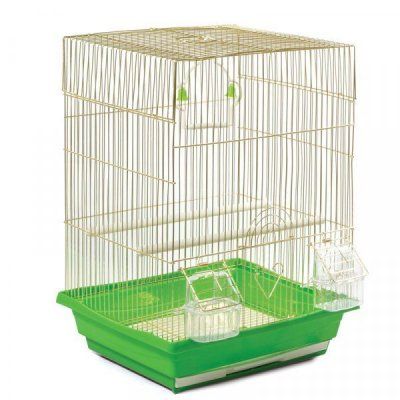 Клетка д/птиц Триол золото 350*280*460 мм.