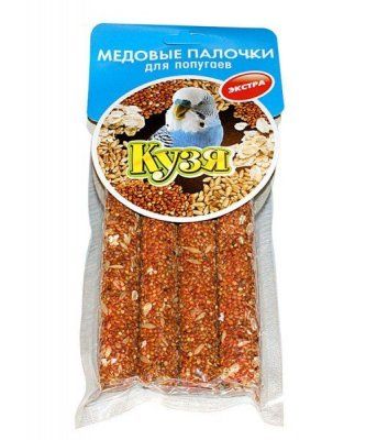 КУЗЯ палочки д/попугаев Экстра (4 шт) 140г