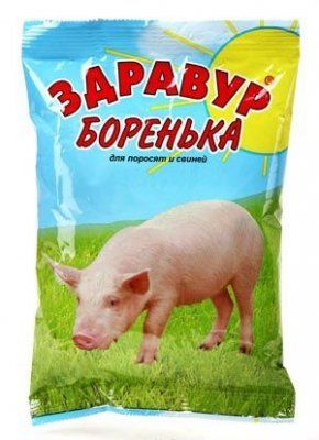 Боренька 250г витаминная добавка д/свиней
