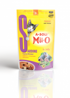 А-Соли Мио д/к конс. 80 гр. сардины/японские мальки пауч