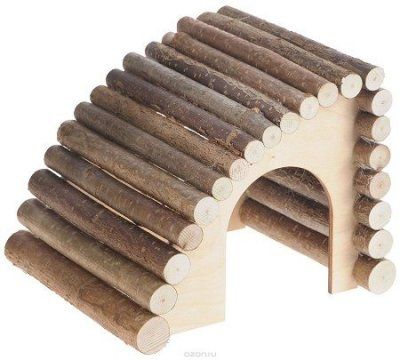 Домик Геркулес средний левый угол (18*15*15см) ZOOBALOO