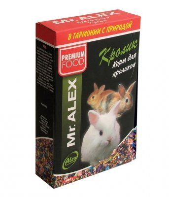 МИСТЕР АЛЕКС д/кроликов 500гр.