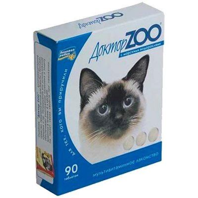 Доктор ZOO д/кош 90таб Морские водоросли