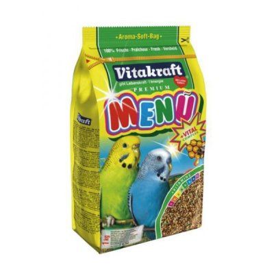 волнистых попугаев Vitakraft Menu Vital 1 кг.