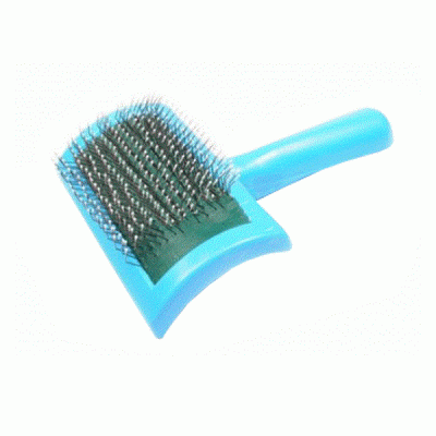 Пуходерка большая с каплей пластиковая