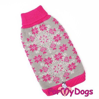 Свитер вязаный ForMyDogs 12-14