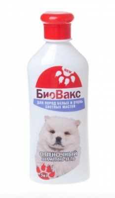 Биовакс д/с Оттеночный белый 350мл шампунь