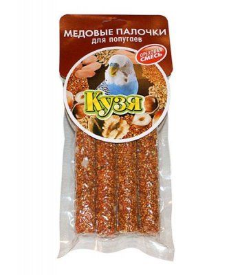 КУЗЯ палочки д/попугаев Ореховая смесь (4 шт)