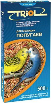 Триолл-Криспи корм д/молодых попугаев 500гр