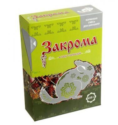 Закрома д/шиншилл 650гр