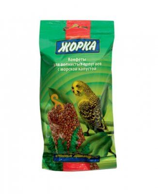 ЖОРКА конфеты д/попугаев с морской капустой (2шт) 100г