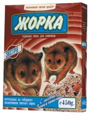 ЖОРКА 450 гр д/хомяков корм Экстра
