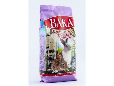 ВАКА-ВК 500 гр д/шиншилл и кроликов 