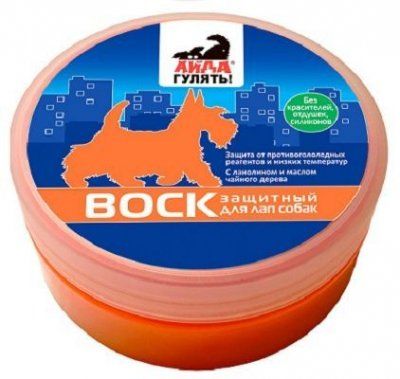 Айда гулять воск.защита д/лап 100гр 