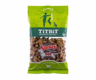 Крекер с мясом ягненка 100 гр. TitBit