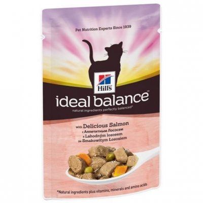 ХИЛС д/к 85 гр. Ideal balance аппетитный лосось 