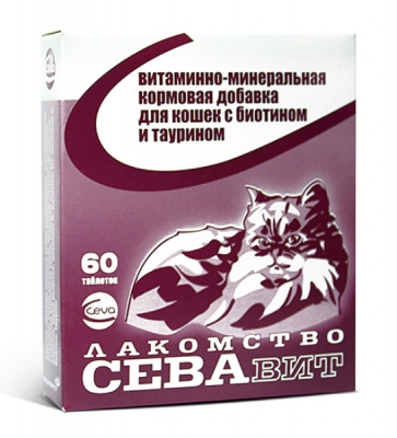 СЕВА д/кош 60таб Биотин/Таурин