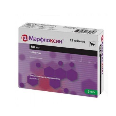 Марфлоксин 80 мг. 12 таб.