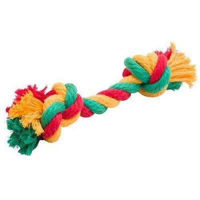 Доглайк канатный грейфер 2 узла большой Цветной