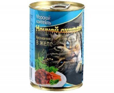 Ночной охотник д/к 415 гр. морской коктейль в желе ж/б