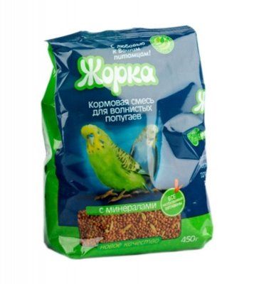 волнистых попугаев ЖОРКА Минералы 450 гр.