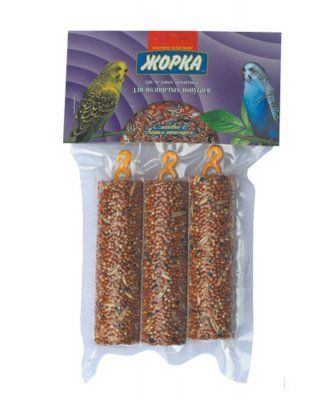 ЖОРКА медовые батончики д/волнистых (3шт) 150г