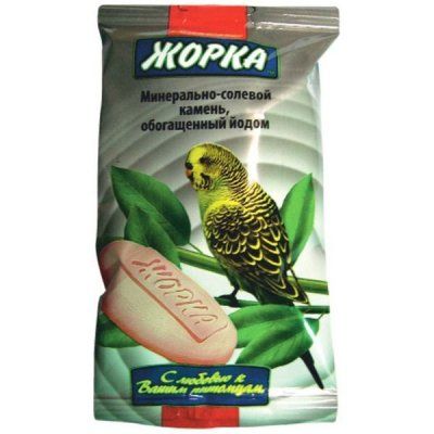 Камень минеральный для птиц ЖОРКА обогащенный йодом