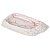 Миска для террариумных животных Nomoy Pet "Розовые линии XL" 18*8,5*2 см