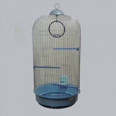 Клетка д/птиц Омск 3-х ярусная малая металл